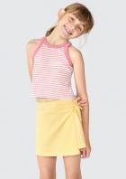 Regata Cropped Infantil Menina Em Ribana