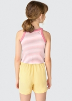 Regata Cropped Infantil Menina Em Ribana