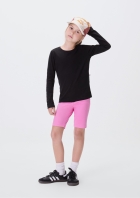 Blusa Básica Infantil Menina Manga Longa Com Patch Hering Kids