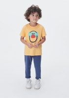 Camiseta Infantil Menino Toddler Com Estampa