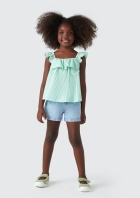 Shorts Infantil Menina Clochard