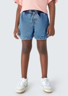 Shorts Jeans Infantil Menina