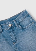 Shorts Jeans Infantil Menina Tradicional