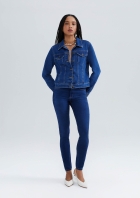 Calça Jeans Feminina Skinny Cintura Média