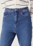 Calça Jeans Feminina Cintura Super Alta Mom