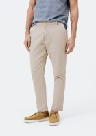 Calça Masculina Taper Chino Em Sarja