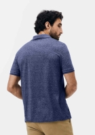 Camisa Polo Básica Masculina Em Malha Texturizada