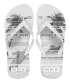 Chinelo de Dedo Infatil Masculino Estampado Ogochi