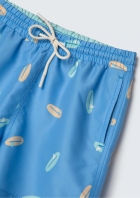 Shorts Infantil Menino Toddler em Tactel Estampado