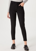 Calça Jeans Feminina Cintura Média Skinny