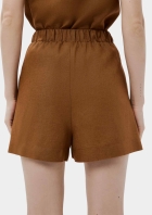 Shorts Feminino Cintura Alta Alfaiataria