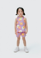 Conjunto Curto Infantil Menina Toddler Estampado