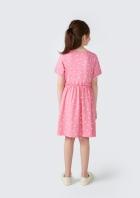 Vestido Curto Infantil Rodado Floral