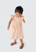 Vestido Infantil Toddler Com Babado