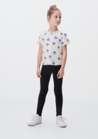 Calça Legging Básica Infantil Menina Tradicional