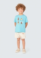 Conjunto Curto Infantil Menino Toddler Em Moletom