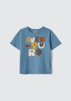 Camiseta Infantil Menino Toddler Com Estampa Interativa