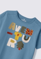 Camiseta Infantil Menino Toddler Com Estampa Interativa