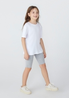 Blusa Básica Infantil Menina Manga Curta