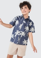 Camisa Infantil Menino Comfort Estampada