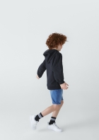 Bermuda Jeans Infantil Menino Com Elastano