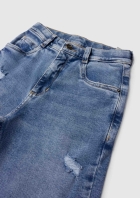 Calça Jeans Sustentável Infantil Menino Reta