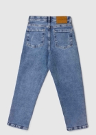 Calça Jeans Sustentável Infantil Menino Reta