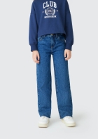 Calça Jeans Infantil Menina Reta