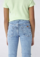 Calça Jeans Infantil Menina Jegging Com Elastano