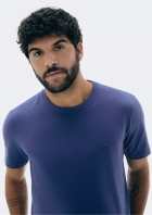 Camiseta Básica Masculina World Com Bordado