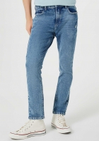 Calça Jeans Masculina Skinny Cropped