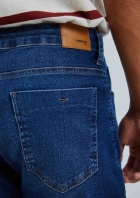 Calça Jeans Masculina Tradicional com Elastano