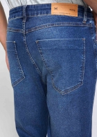 Calça Jeans Masculina Tradicional com Elastano