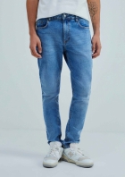 Calça Jeans Masculina Skinny Com elastano