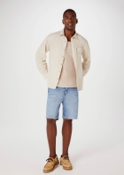 Bermuda Jeans Masculina Reta