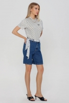 Short Jeans Chic Cor Unica Gatabakana