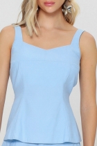 Blusa Alca Peplun Gatabakana