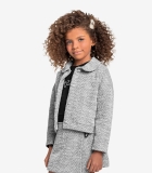 Casaco Infantil Tweed Shine Trick Nick