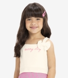Conjunto Infantil Regata Com Shorts Saia Rovi Kids