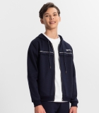 Jaqueta Juvenil Masculina Com Capuz Minty