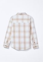 Camisa Infantil Menino Comfort Fio Tinto Xadrez