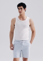 Bermuda Masculina Reta Fio Tinto