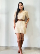 Vestido Com Manga Solto Dress Gatabakana