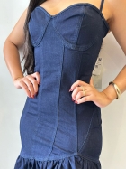 Vestido Jeans Assimétrico CityBlue