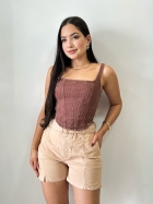 Short Com CInto Cós Alto Color CityBlues
