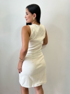 Vestido Justo Linho Gatabakana