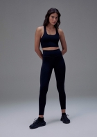 Calça Legging Esportiva Feminina Com Fio LYCRA®