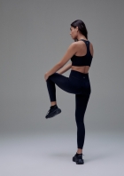 Calça Legging Esportiva Feminina Com Fio LYCRA®