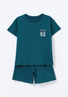CONJUNTO CURTO INFANTIL MENINO COM ESTAMPA
