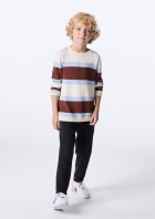 Suéter De Tricô Infantil Menino Listrado